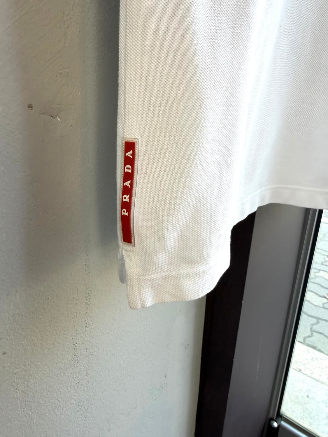 100/ 프라다 스포츠 레드탭 폴로 반팔 상품이미지5