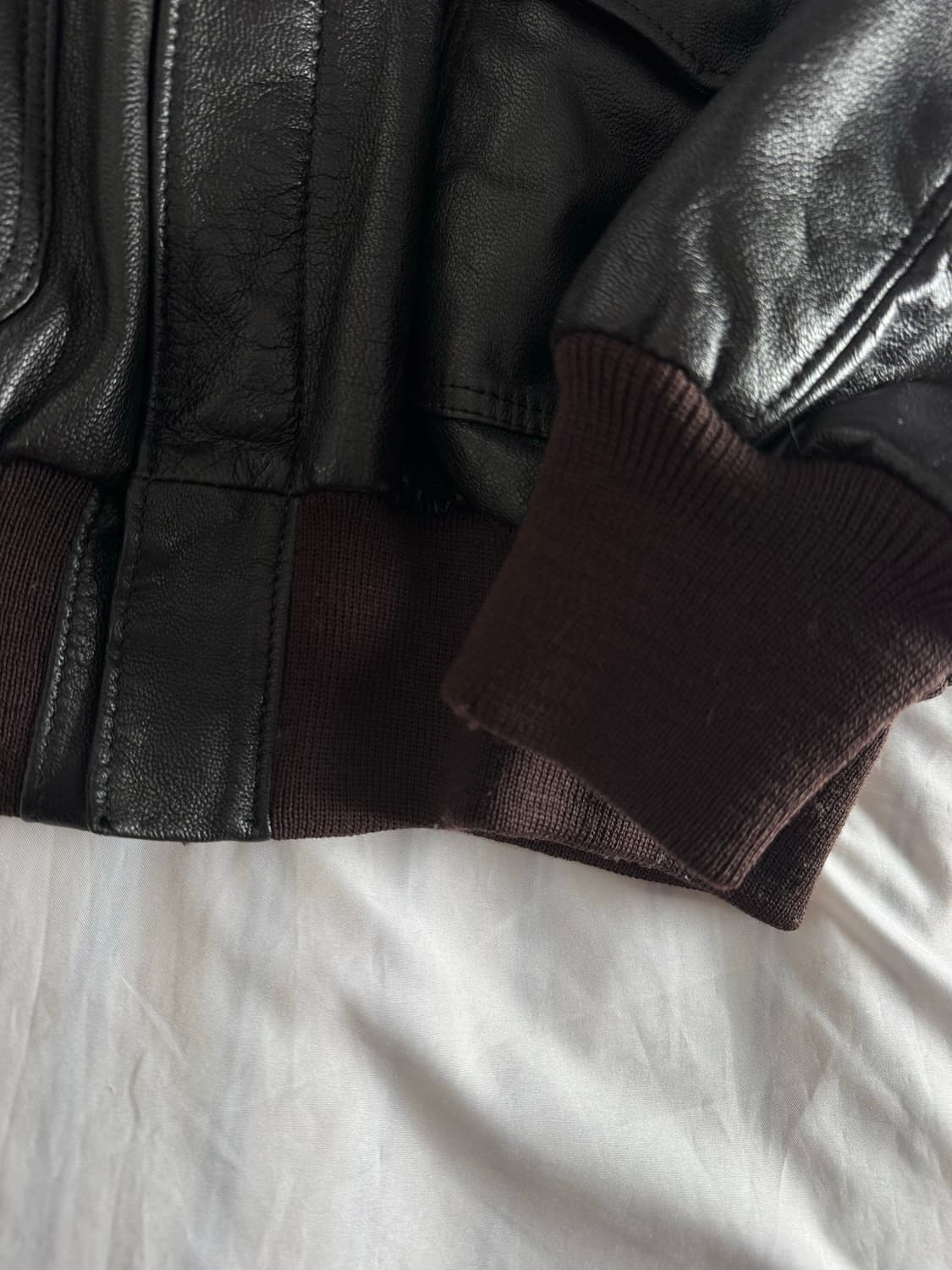 [L] USA 엘엘빈 ll bean A2 레더 자켓 상품이미지6