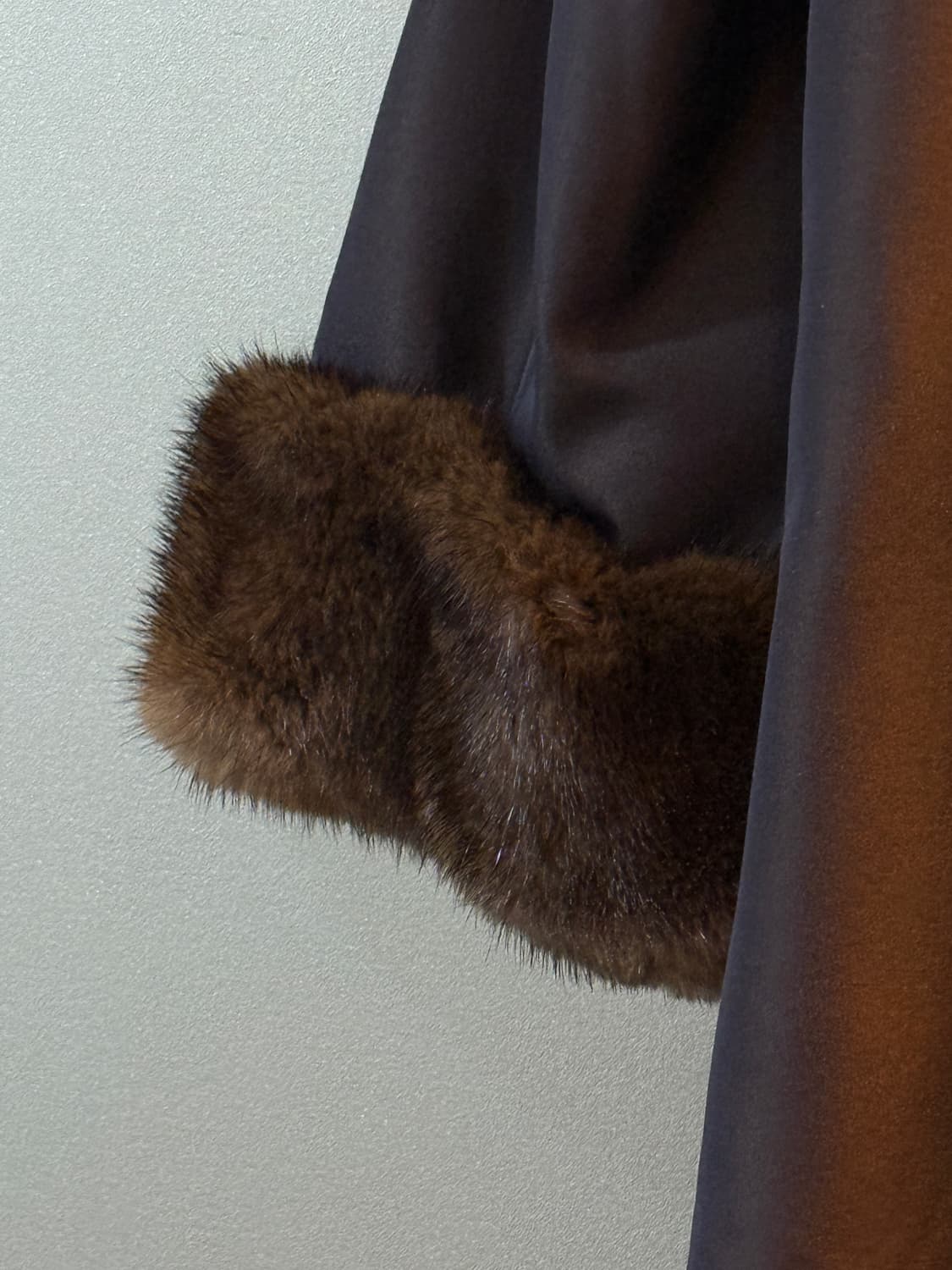 모드아이 밍크 & 토끼털 브라운 자켓 코트 Mode Eye 상품이미지5