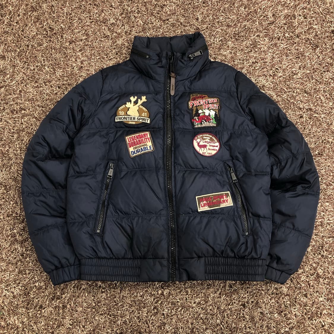 Jeep 덕다운 패치 푸퍼 패딩 상품이미지1