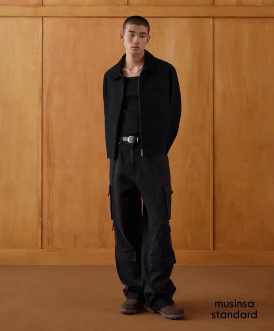 무신사 스탠다드 캔버스 워크 자켓 [M] 상품이미지2