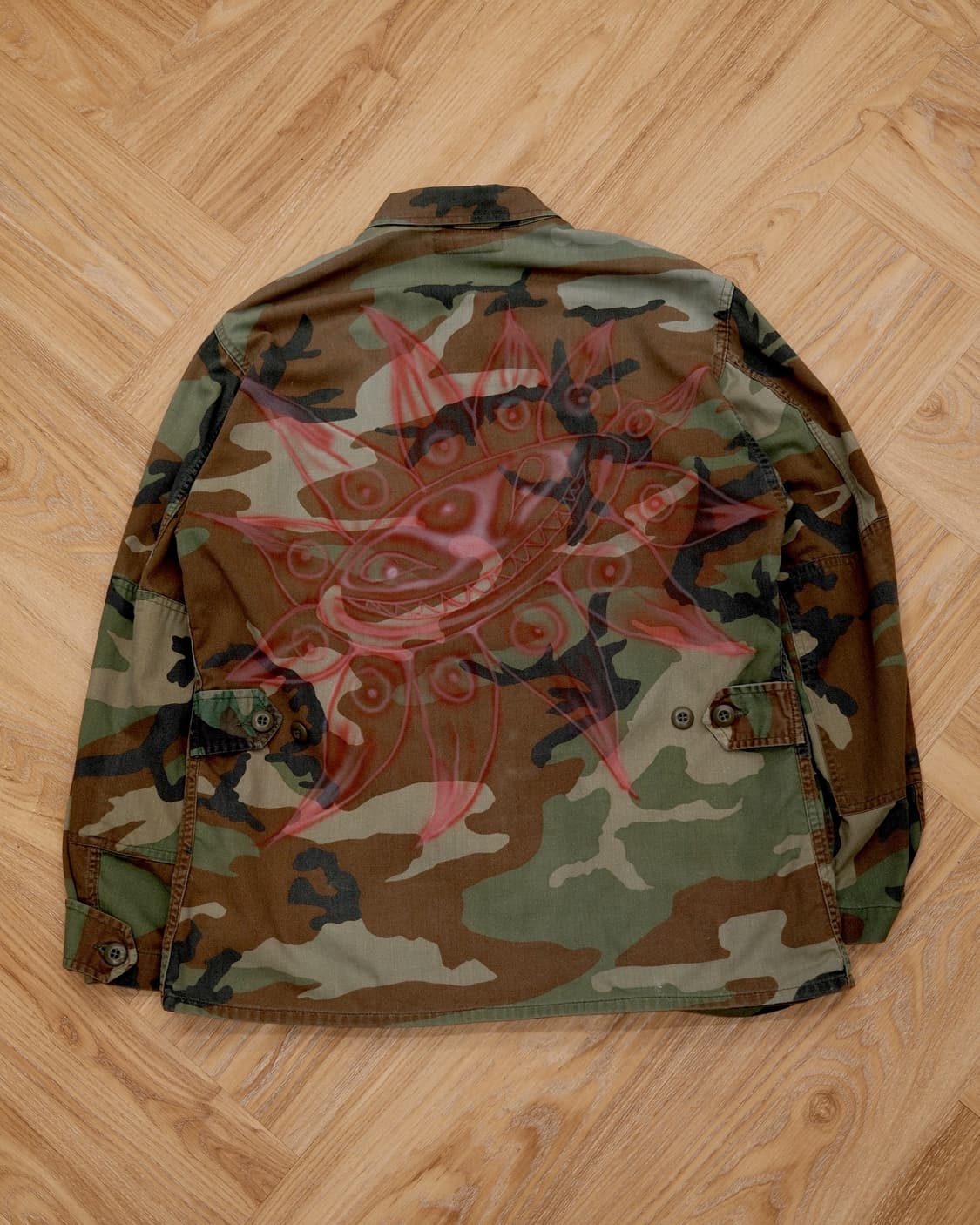 BDU JACKET (AIRBRUSHED BY AJILE) 상품이미지3