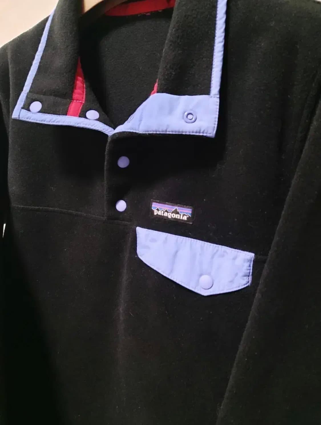 [Women's S] 파타고니아 신칠라 블랙/페리윙클 상품이미지2