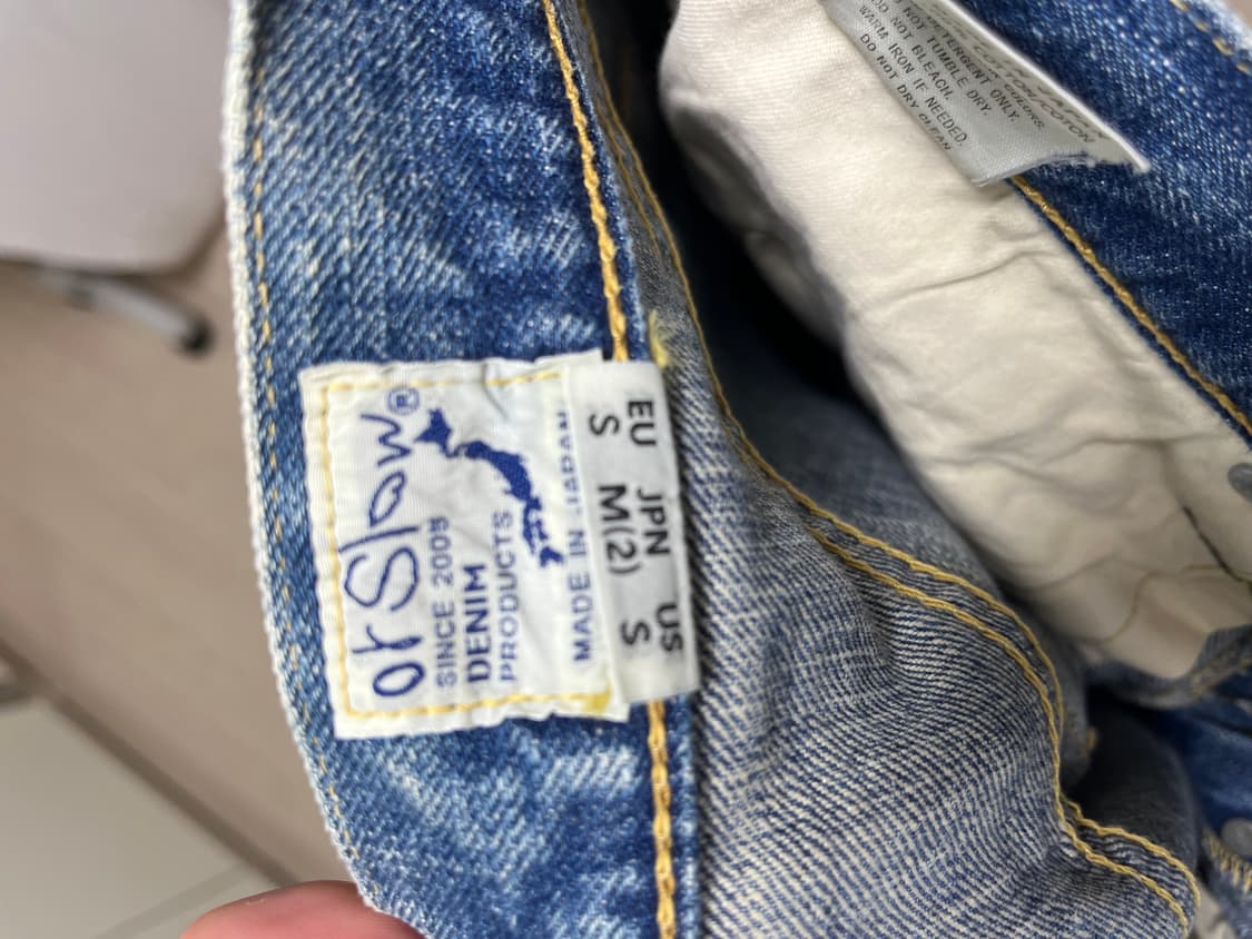 오어슬로우 데님 2사이즈 상품이미지3