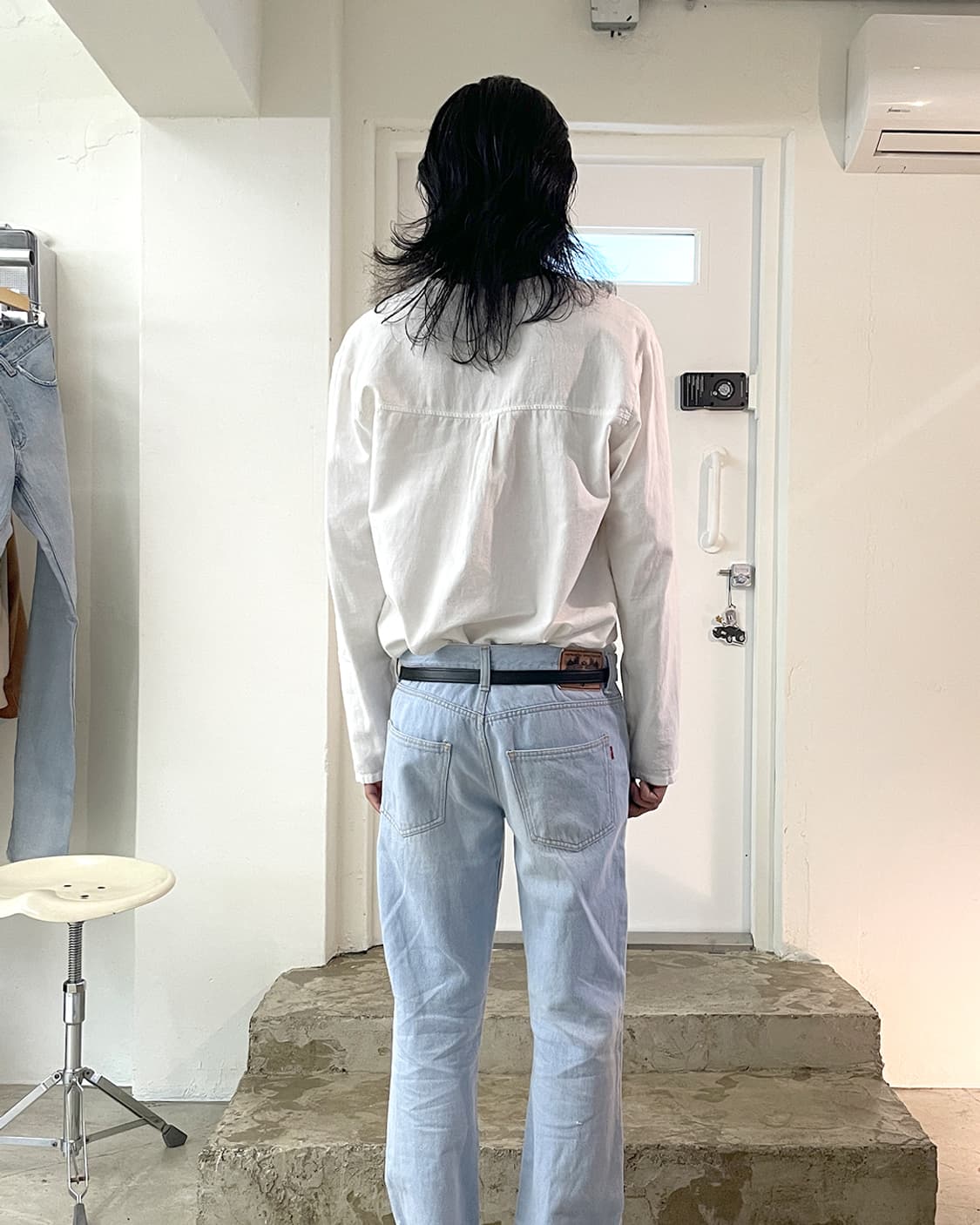 아워레가시 논 칼라 셔츠 48 상품이미지10
