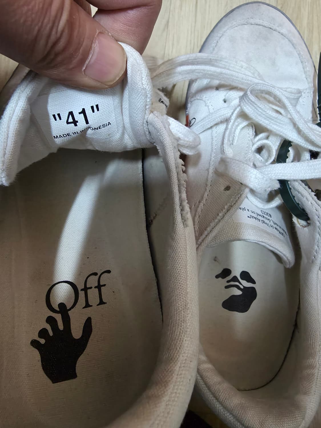 오프화이트스니커즈 41 상품이미지4