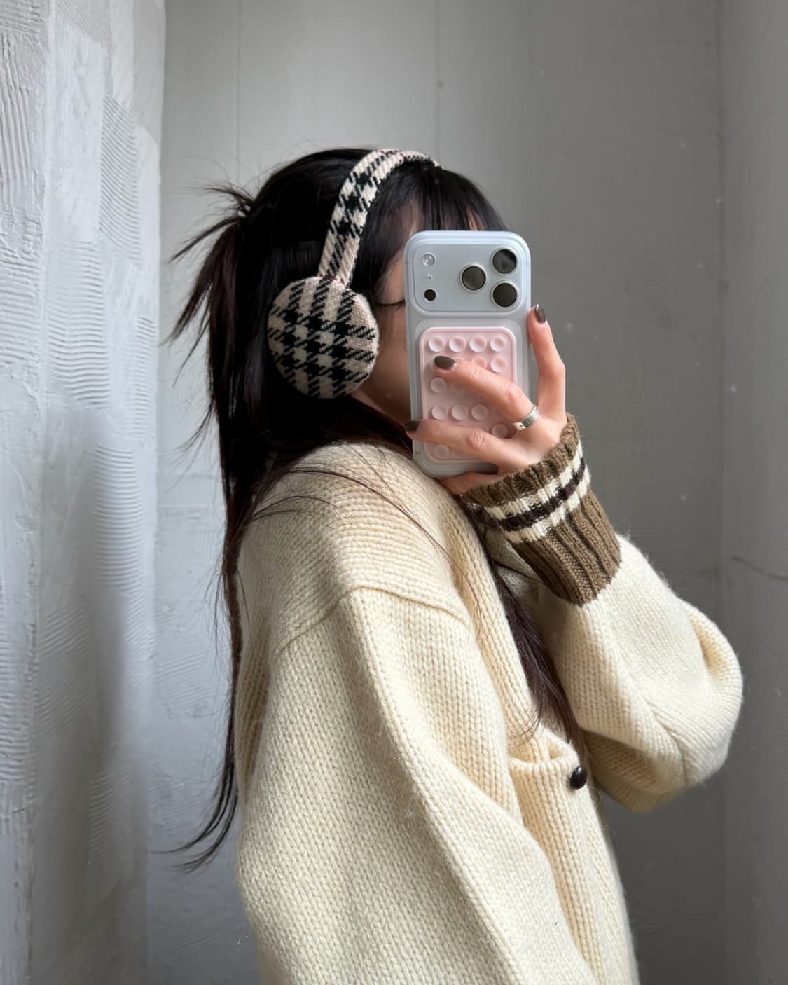 Burberrys 버버리 런던 노바체크 귀도리 이어플랩  상품이미지2