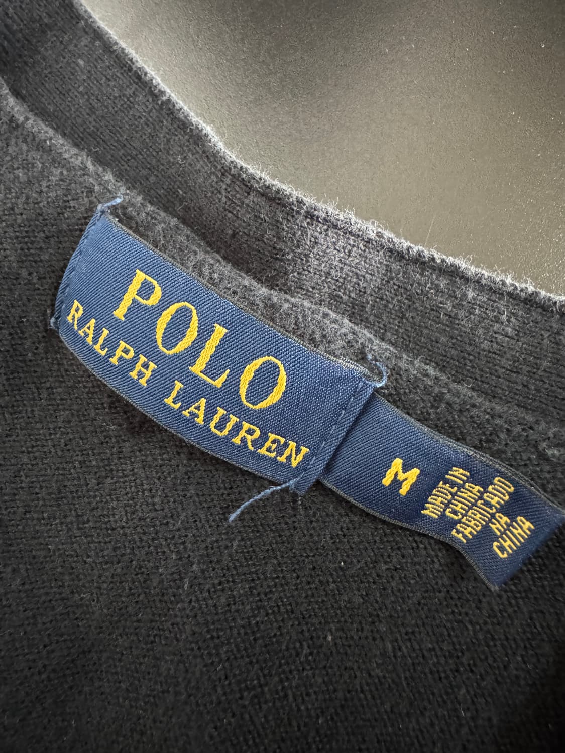 여성 폴로 랄프로렌 투 포켓 코튼 가디건 M 상품이미지3