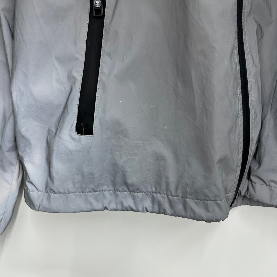 100 바이더알 남자 리플렉티브 루즈핏 바람막이 자켓 상품이미지8