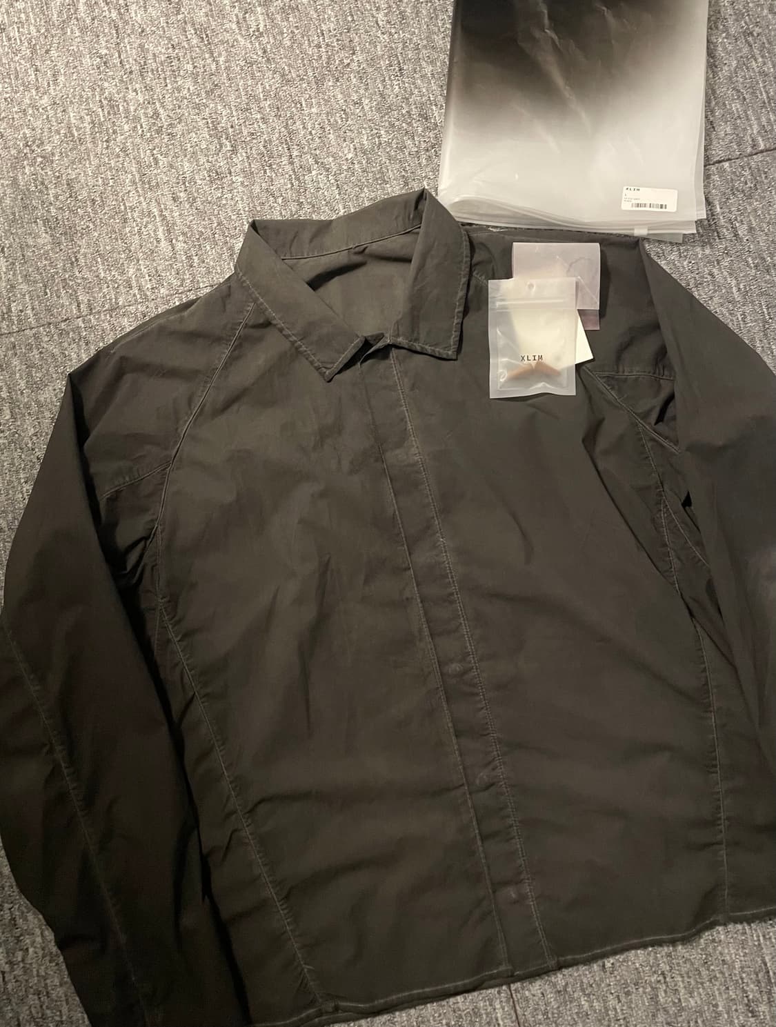 Xlim 엑슬림 ep.8 01 셔츠 블랙 [L] 상품이미지1