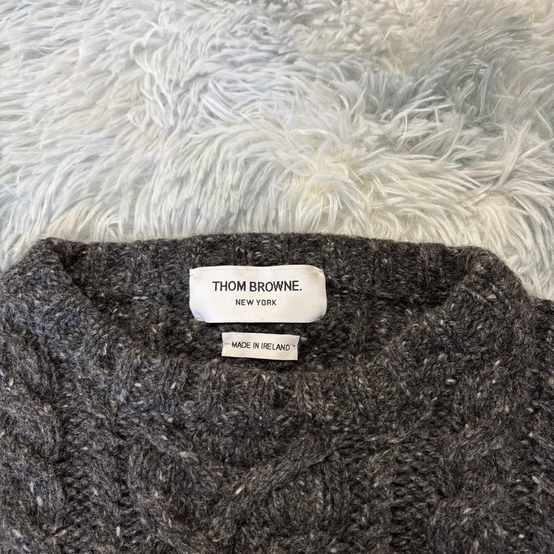 [3 Size] 톰브라운 아란 케이블 니트 상품이미지4