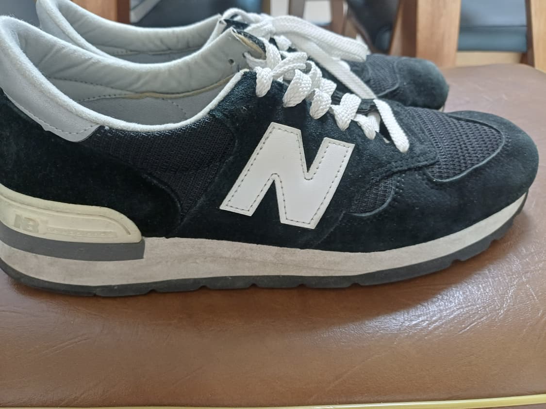 뉴발란스 990 v1 black 275 상품이미지4