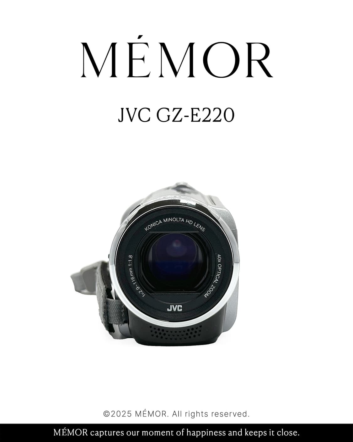 풀박스/애니메이션무드🎞️JVC Everio GZ-E220 캠코더 상품이미지2