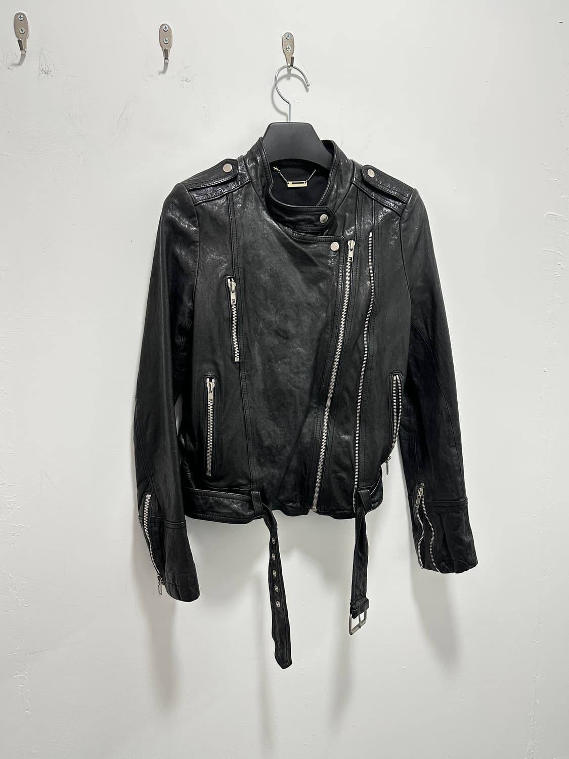 ITALY coating sheepskin leather double z 상품이미지3