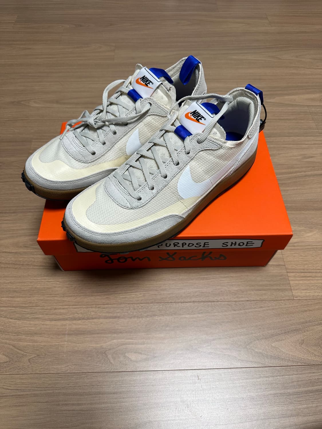 (W)290 m285 나이키 톰삭스 GPS 제너럴 퍼포즈 슈 라이트 크림 상품이미지5