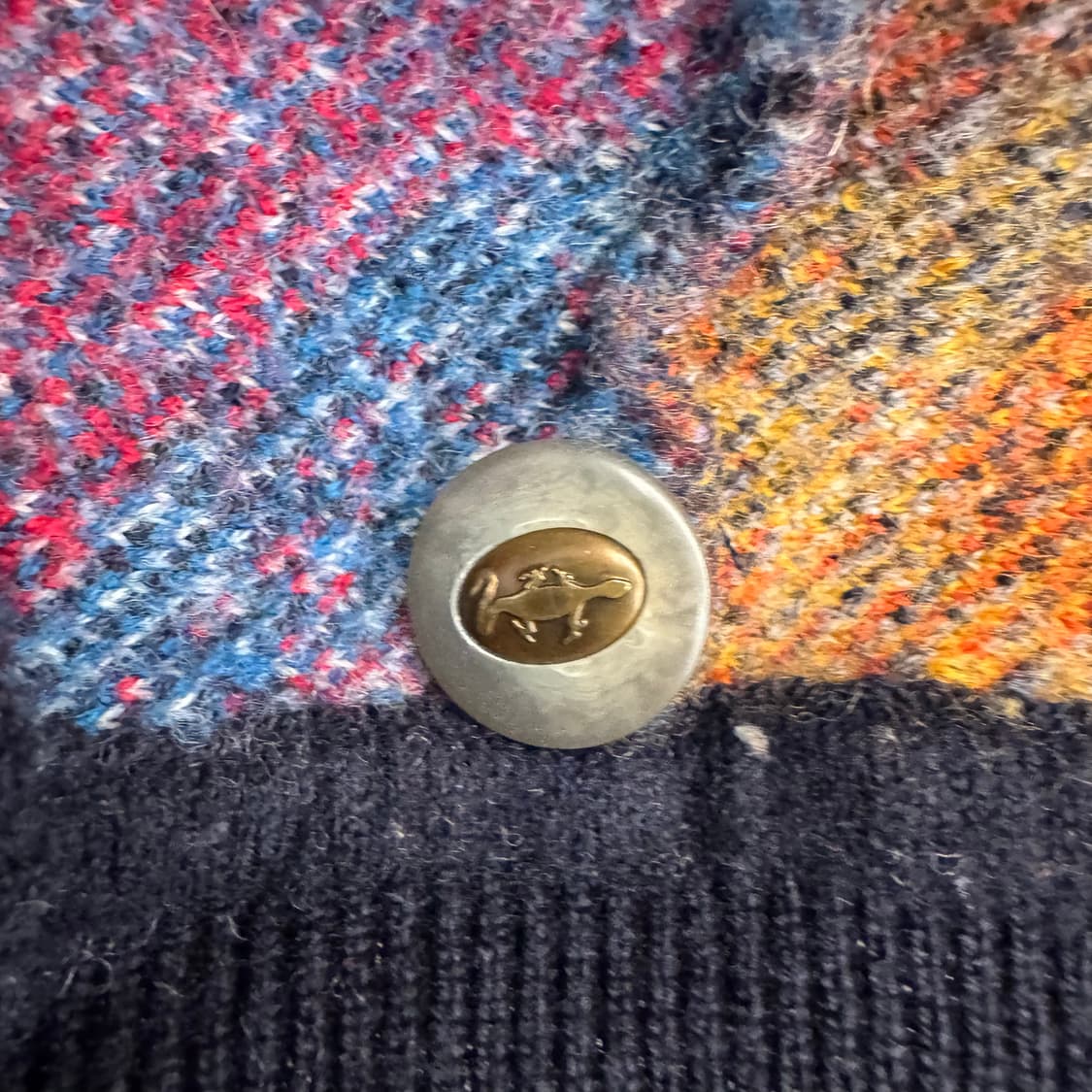 게쿠 메리노 울 케이블 니트 가디건 상품이미지5