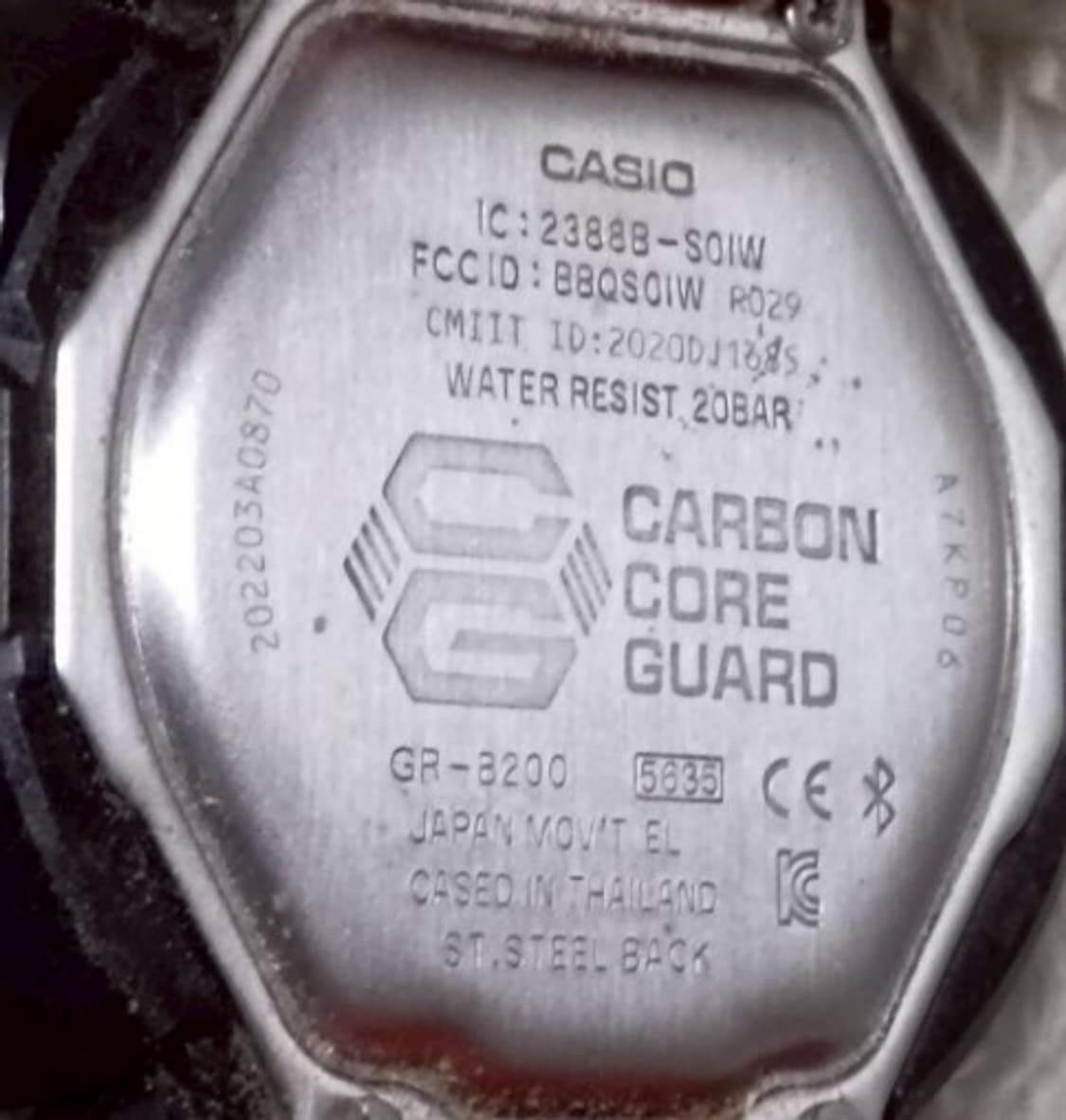 지샥 그래비티 마스터 오렌지 미품 상품이미지2