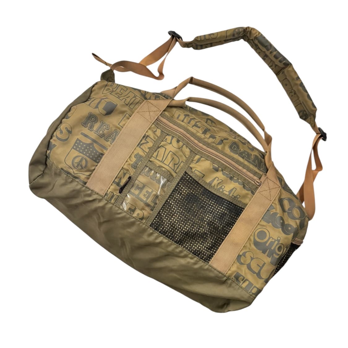 히스테릭글래머 2way 빅 보스턴백 카키 상품이미지1