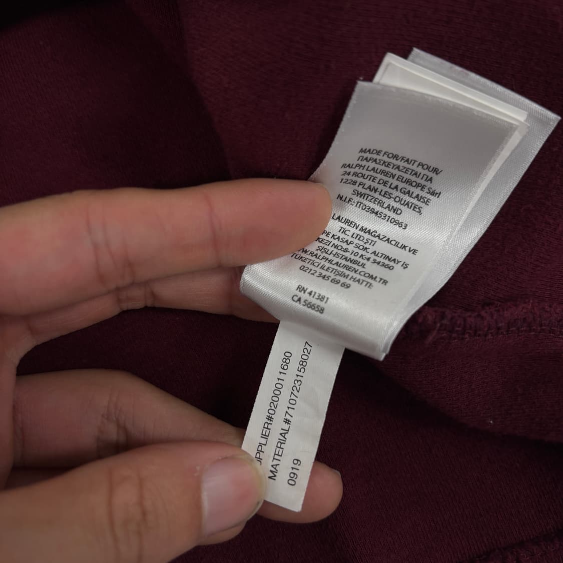 폴로 반집업 니트 상품이미지8