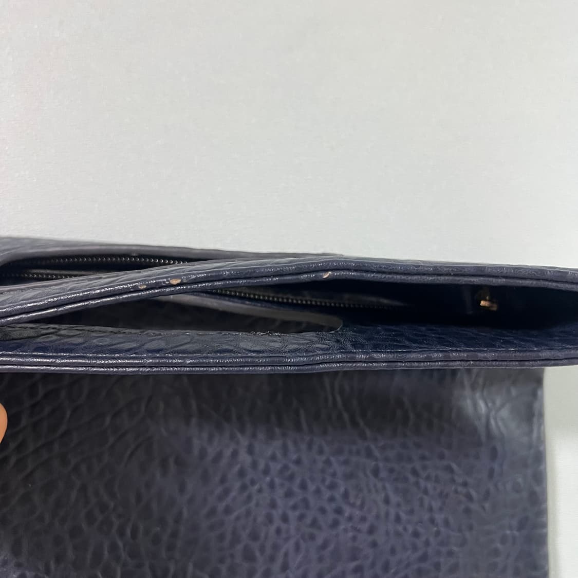 시슬리 네이비 토트 클러치 상품이미지5