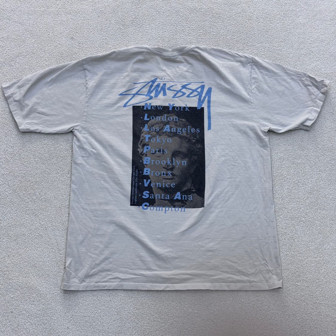 XL 빈티지 스몰로고 반팔 티셔츠 0403E 상품이미지2