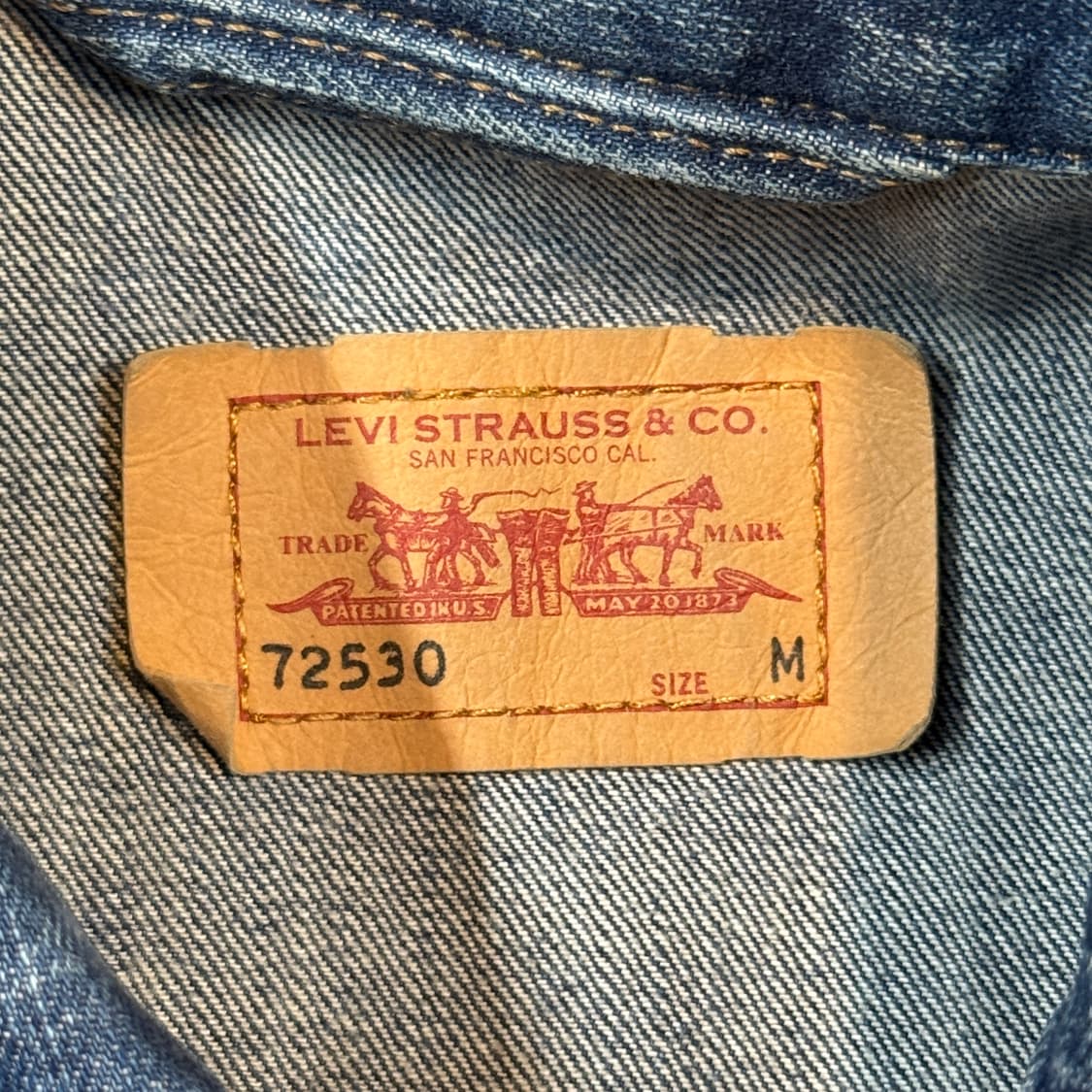 M) 리바이스 3세대 청 데님 자켓 상품이미지5