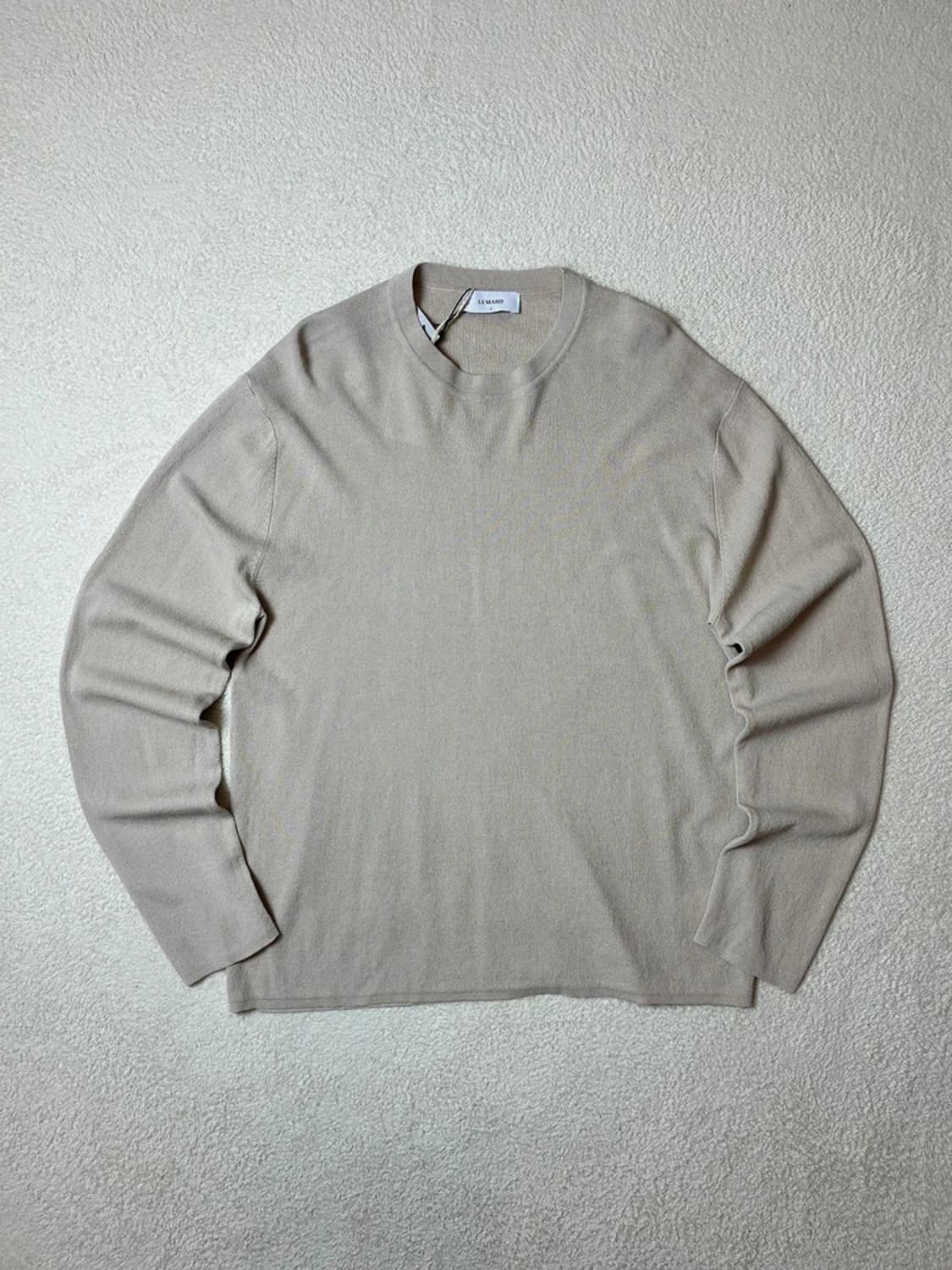 르마드 LEMARD 24ss 라운드 실켓 니트 PN6302    상품이미지1