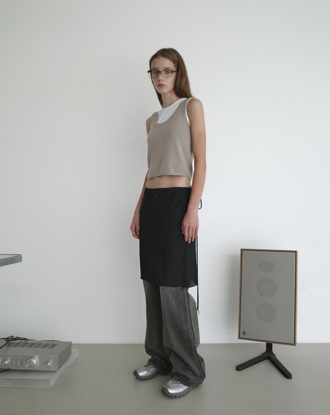 로우클래식  SHEER LAYERED SKIRT 판매합니다(당일발송) 상품이미지2