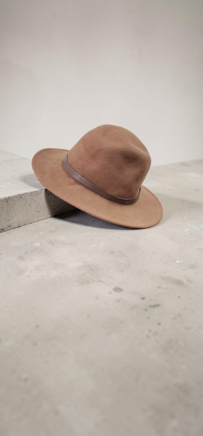 USA 디스커버리 메리노 울 페도라 모자 상품이미지2