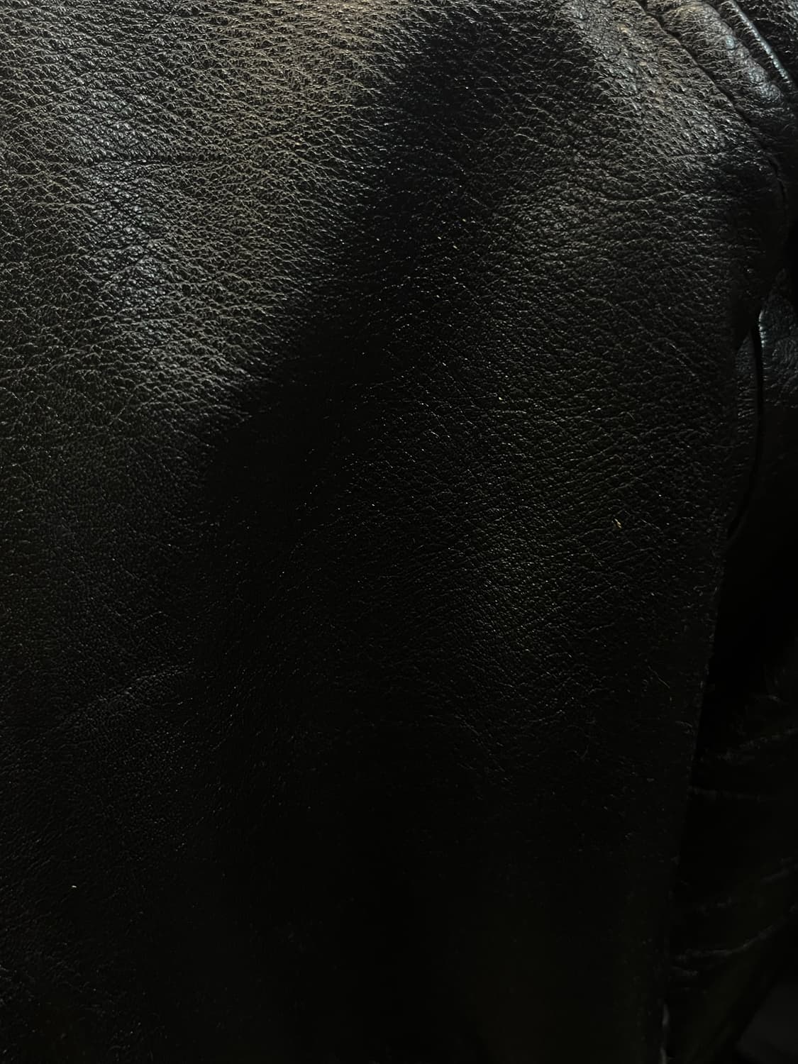 빈티지 오스카나 버튼 레더 자켓 블랙 100 #csz2143 상품이미지8