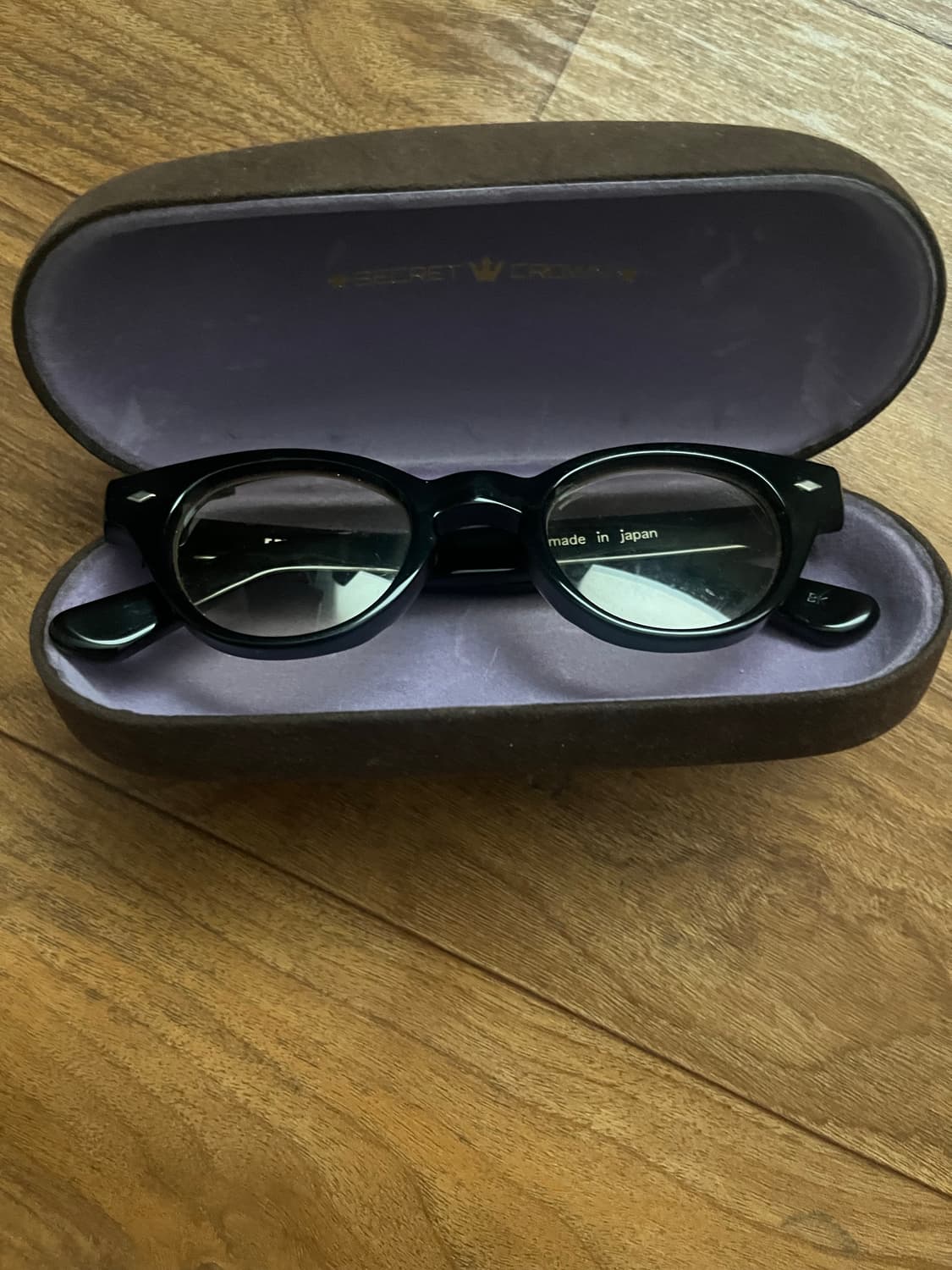 이펙터 플렌저 flanger 검정 뿔테 안경 made in japan 상품이미지5