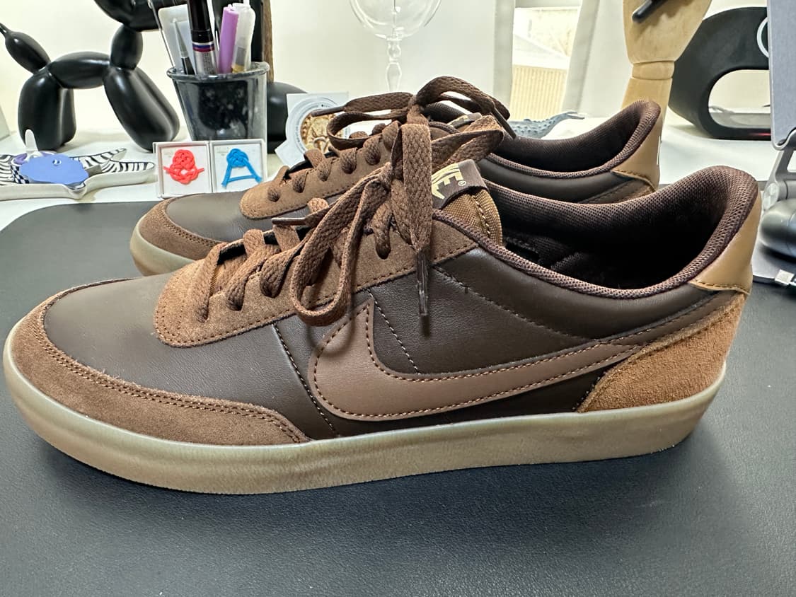 나이키 킬샷2 레더 바로크브라운 상품이미지4