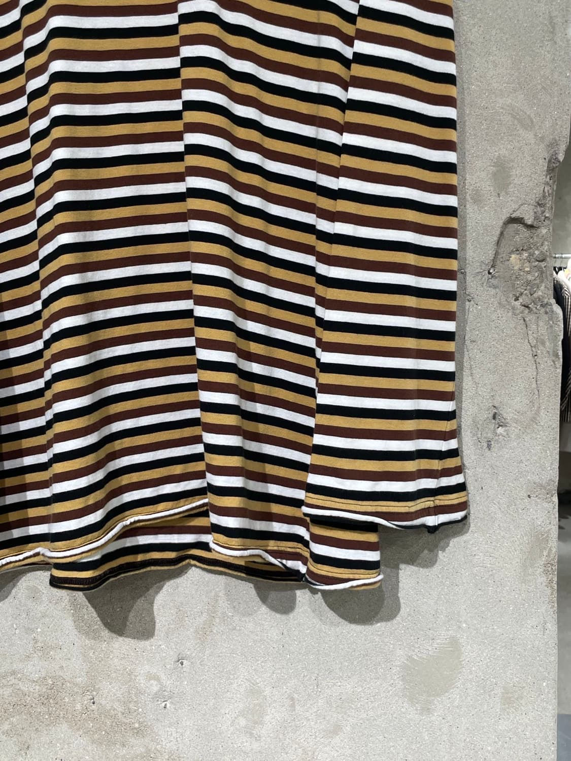 언더커버 믹스 싱글 포켓 스트라이프 크루넥 롱 슬리브 상품이미지5