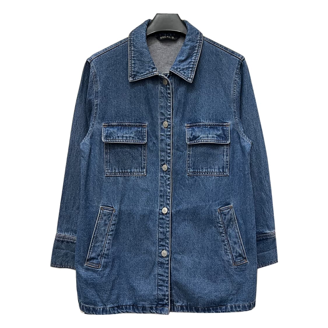 브리엘 우먼 데님 셔츠 초어 자켓 77(95) 상품이미지1