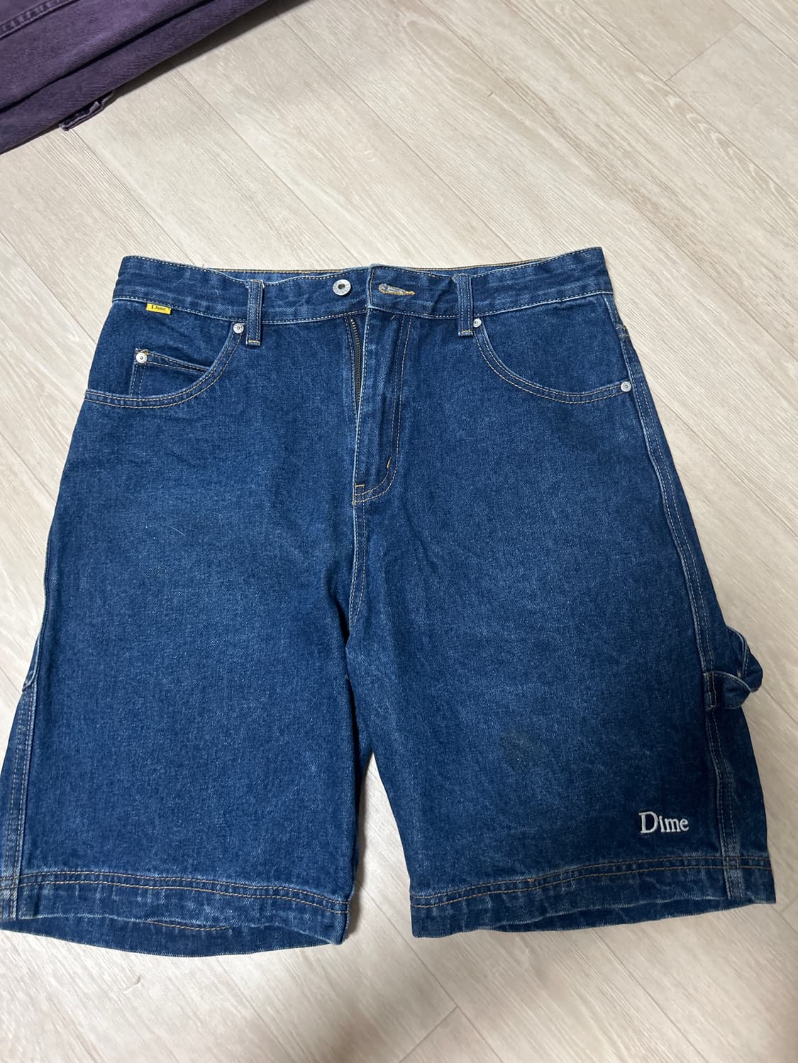 다임 데님반바지(m) 상품이미지1