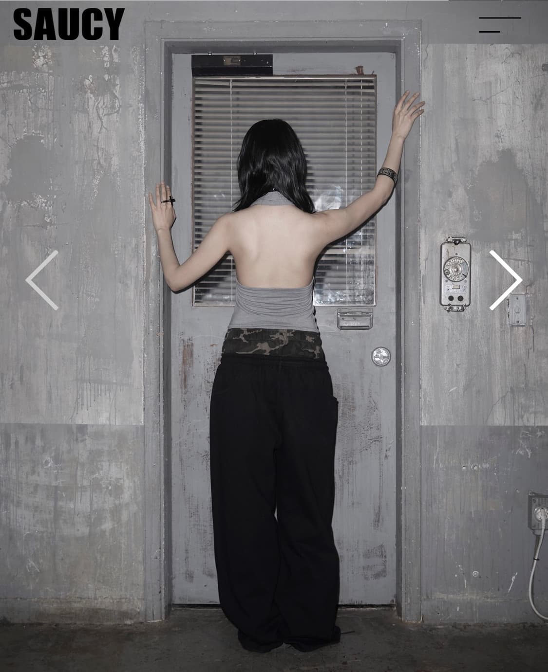 Moresaucy camo layered waist pants 상품이미지2