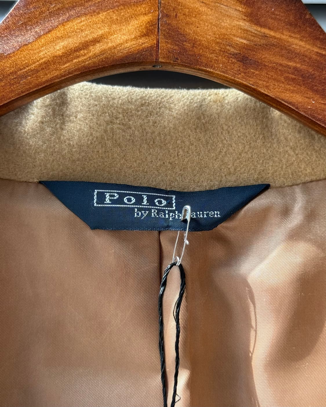 Polo Ralph Lauren 80-90s 베이지 캐시미어 블레이저 상품이미지6