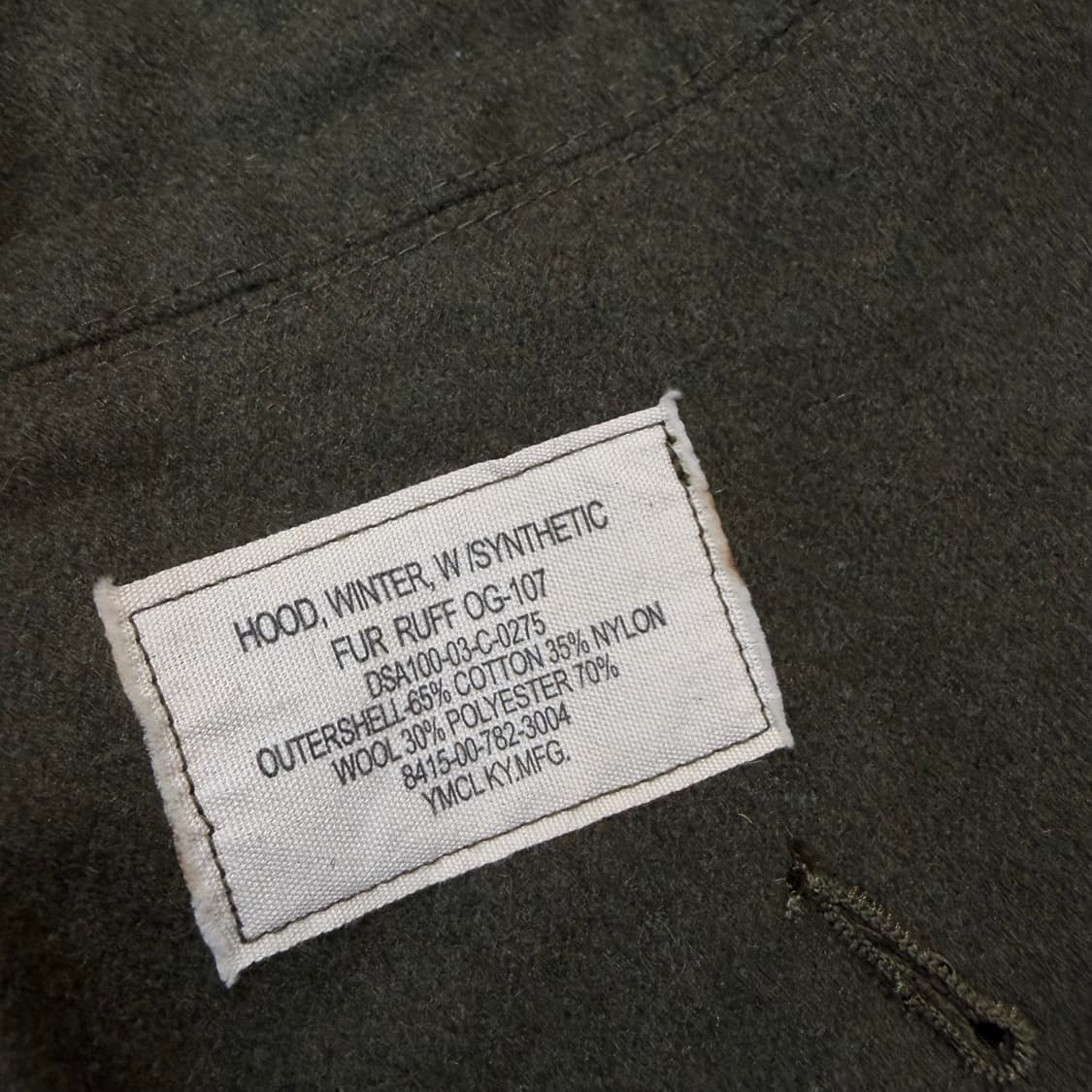 YMCL KY og-107 pur ruff 피쉬테일 개파카 후드  상품이미지4