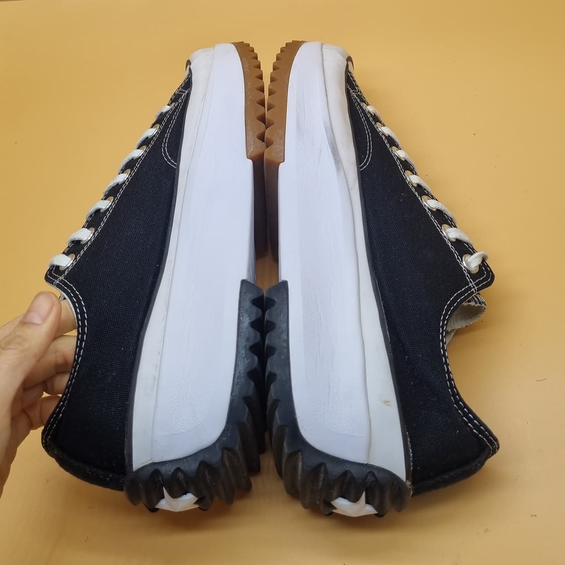 컨버스 런스타 하이크 로우 블랙 운동화290 상품이미지5