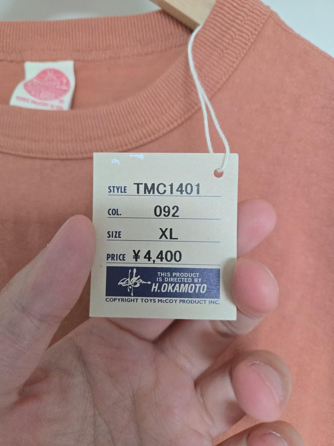 [XL, 새제품] 토이즈맥코이 포켓 반팔티  상품이미지5