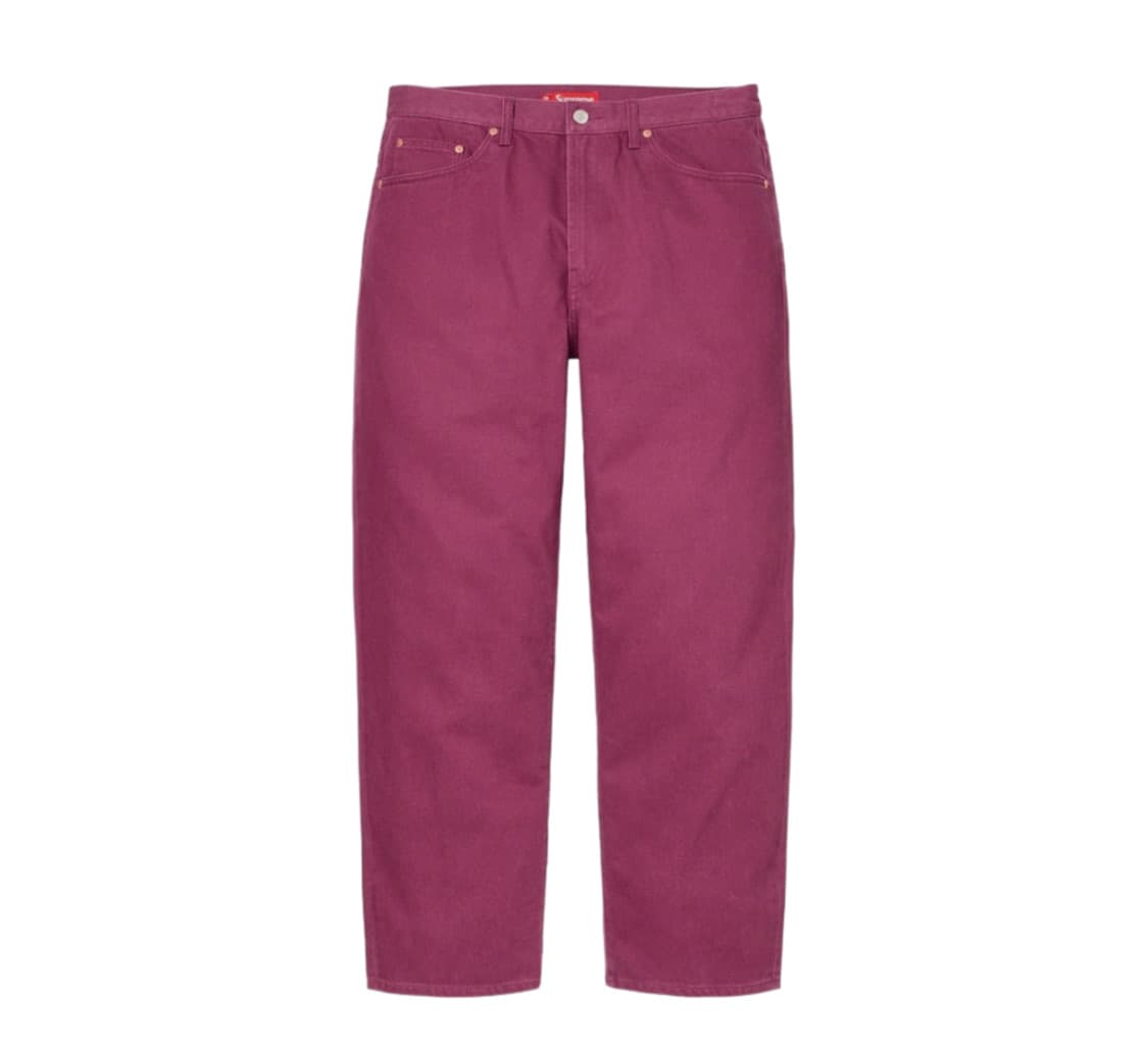 슈프림 배기 진 플럼 - 23FW 상품이미지1