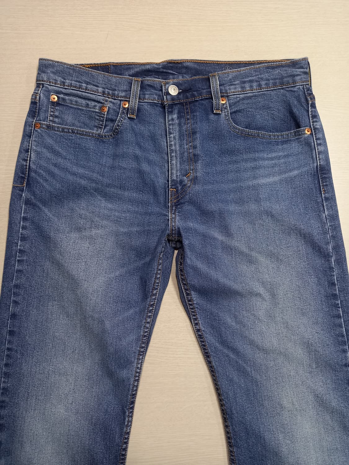 33 리바이스502 warm 워싱 스판 슬림일자진 33-452 상품이미지3