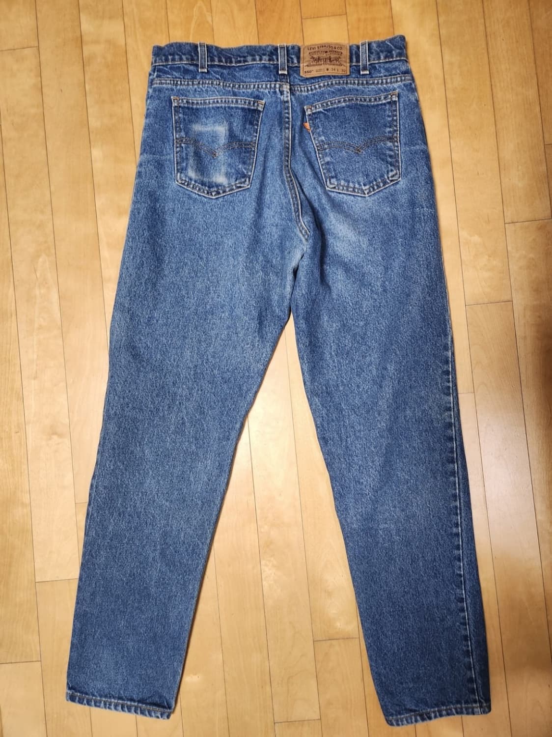 90s made in usa 550 오렌지탭 34×32 상품이미지2