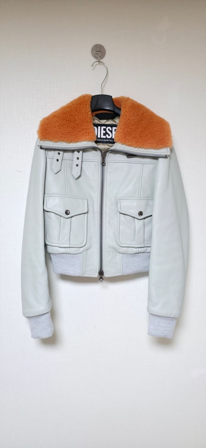 (XS) 디젤 천연소가죽 자켓 상품이미지3