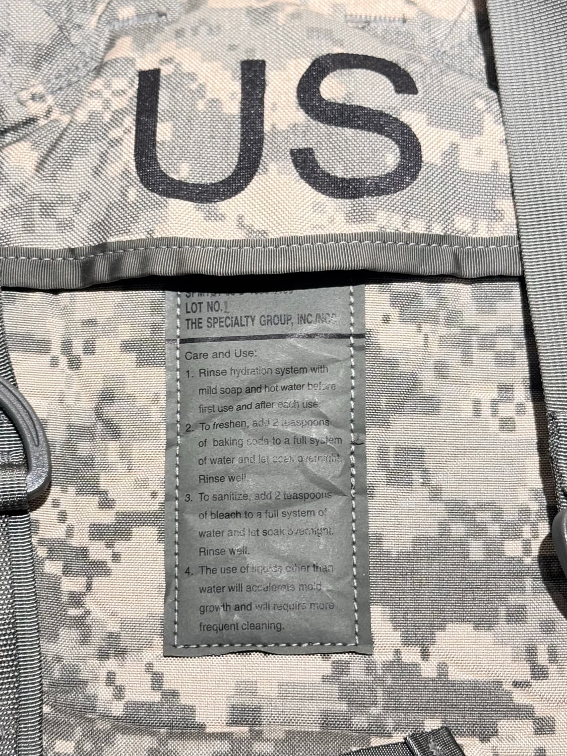 USA 미군 ACU 물백 상품이미지2