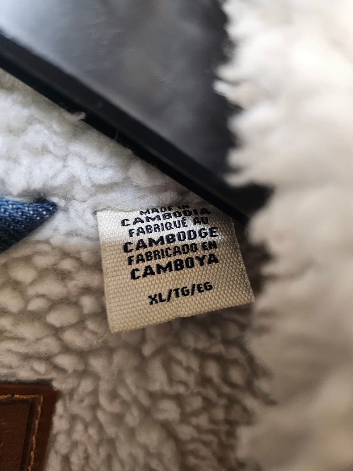 리바이스 타입 1 쉐르파 데님 자켓 XL 상품이미지6