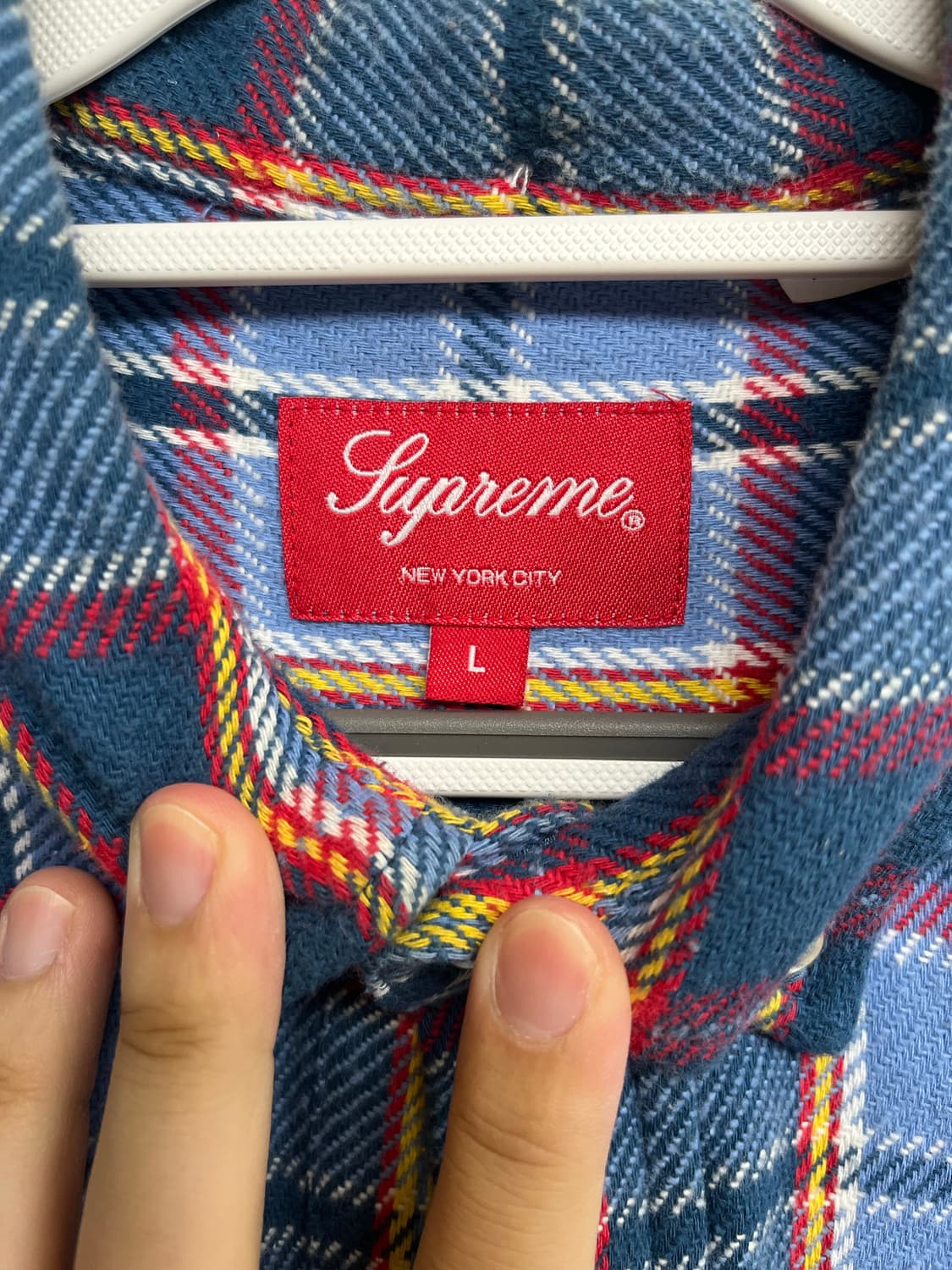 슈프림 Supreme 플란넬 셔츠 L 상품이미지3