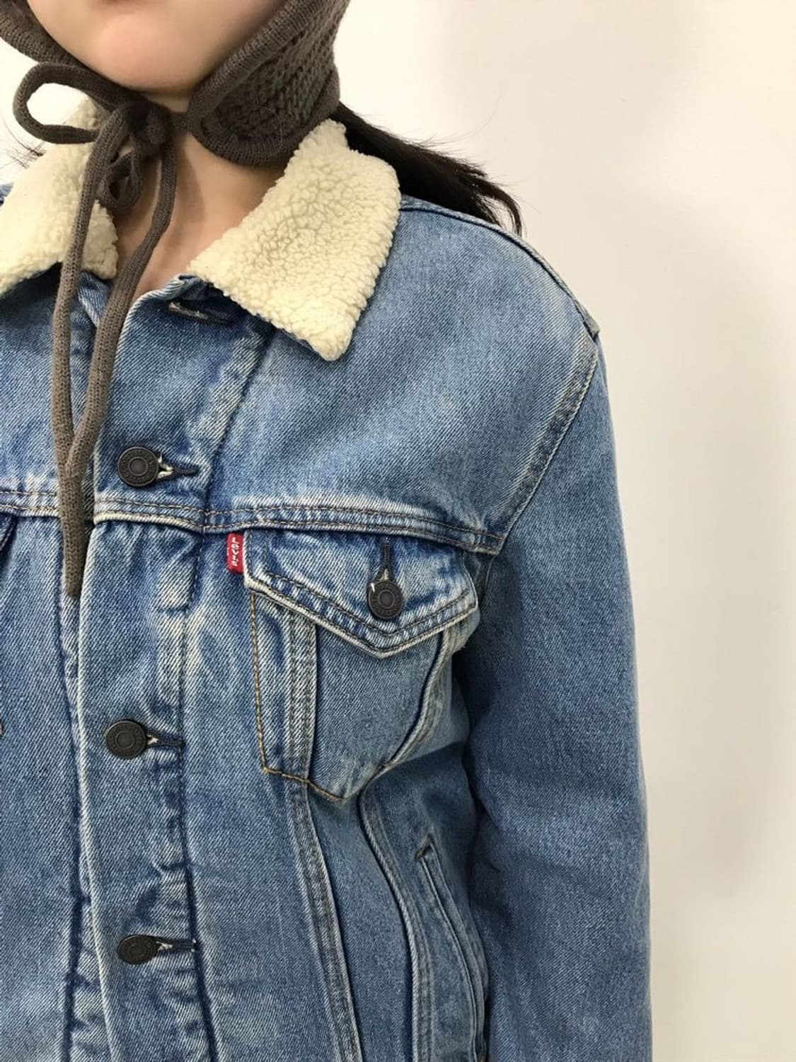 00's Levi’s Sherpa Trucker Jacket 상품이미지1