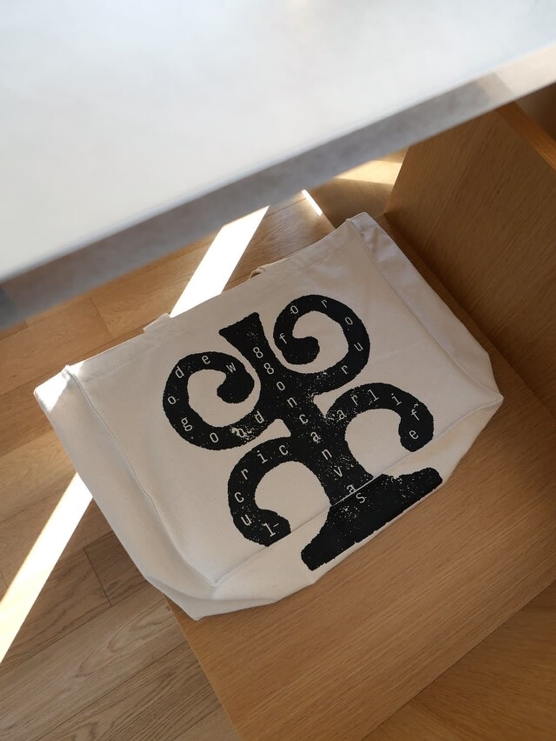 88ONCANVAS ORGANIC COTTON BAG 에코백 상품이미지1