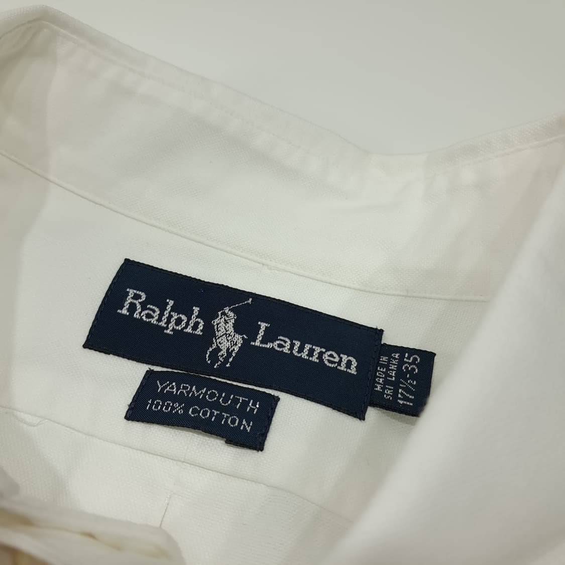 CL780 2XL 폴로 90s 코튼 핀포인트 화이트 셔츠 남방 상품이미지3